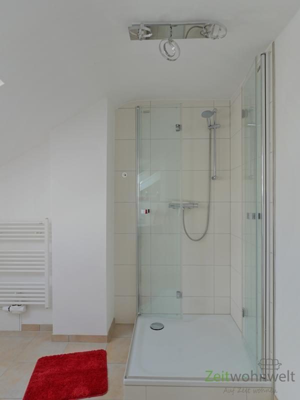 moderne Glasdusche