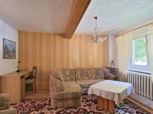 Blick ins Wohnzimmer