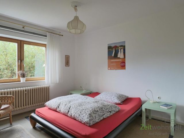 Blick ins Schlafzimmer