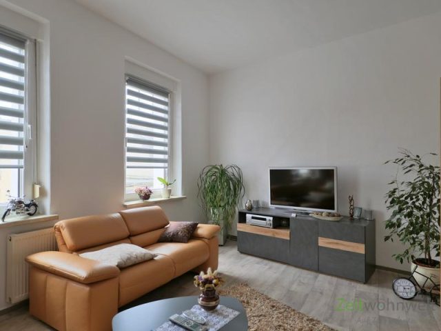 Blick ins Wohnzimmer