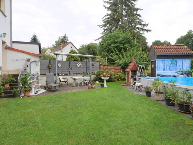 Sitzecke im Garten