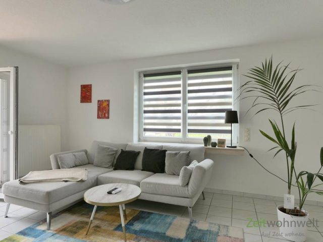 Blick ins Wohnzimmer