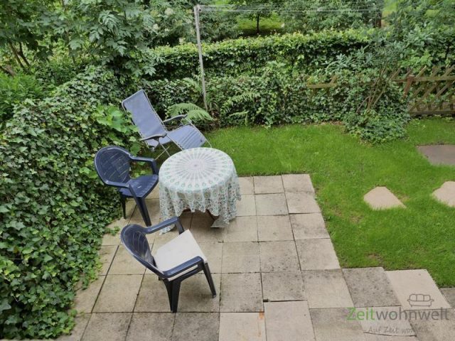 Schlafzimmerblick in den Garten