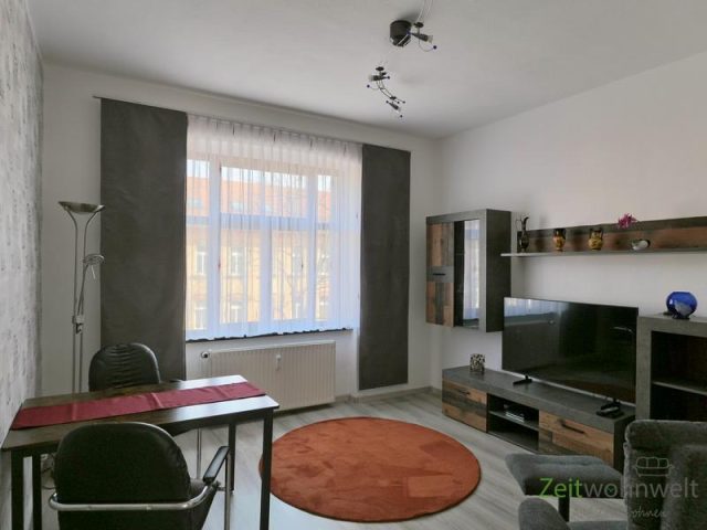 Blick ins Wohnzimmer