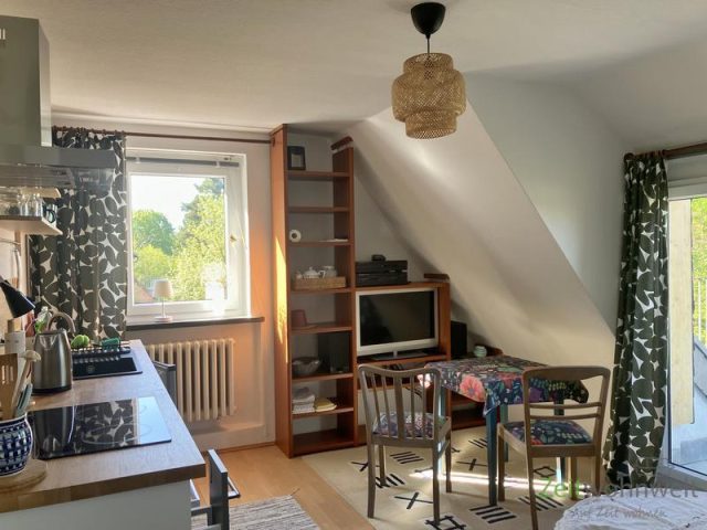 Blick ins Wohnzimmer