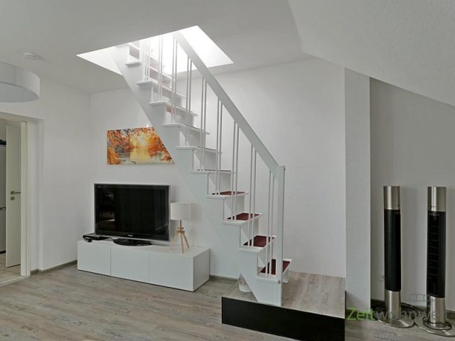 Treppe zur Dachterrasse