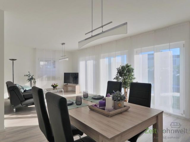 Blick ins Wohnzimmer