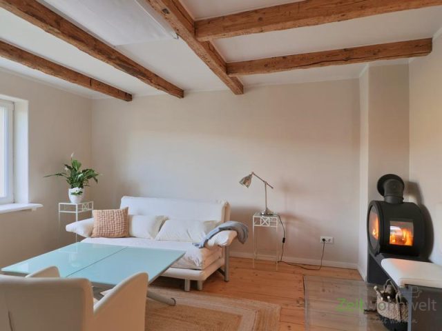 Blick ins Wohnzimmer