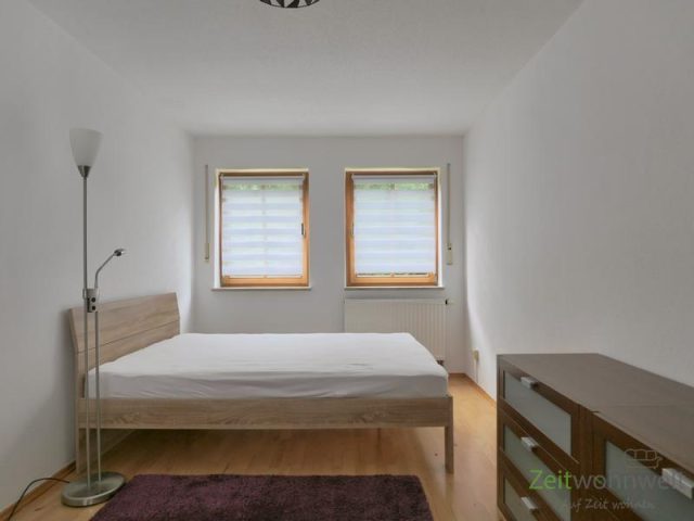 Blick ins Schlafzimmer