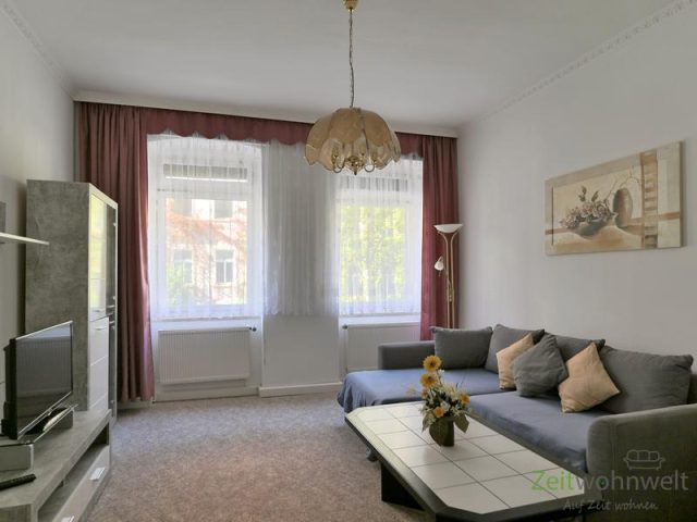 Blick ins Wohnzimmer