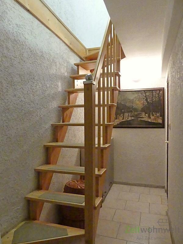 Treppenaufgang zum Wohnzimmer
