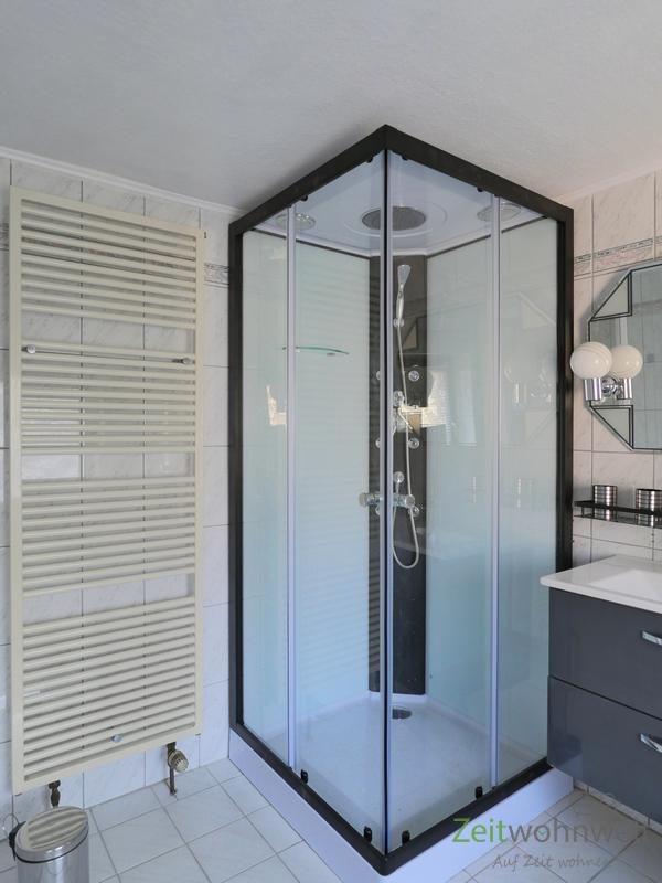 Dusche und Handtuchheizkörper