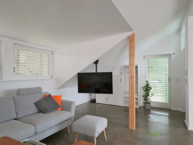TV von der Decke