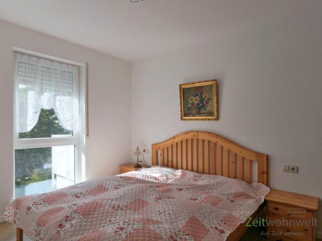 Blick ins Schlafzimmer