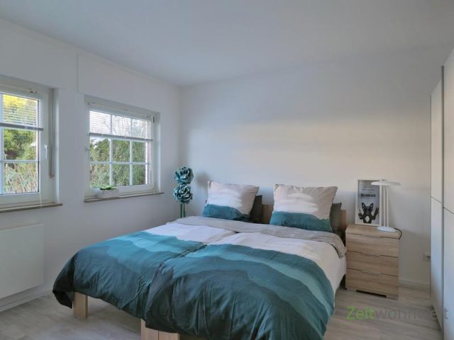 Blick ins Schlafzimmer