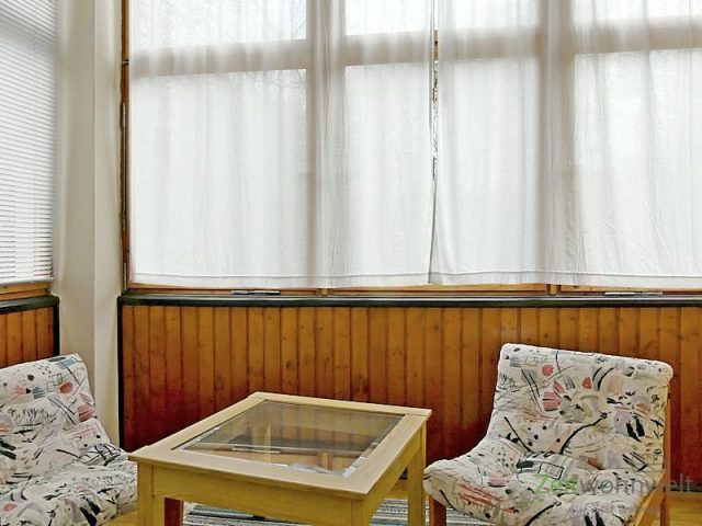 Veranda im Januar