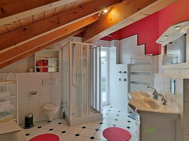 Duche und WC im Bad