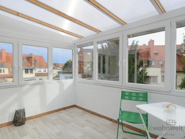 große verglaste Veranda