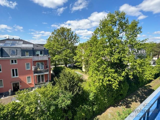 Blick vom Balkon