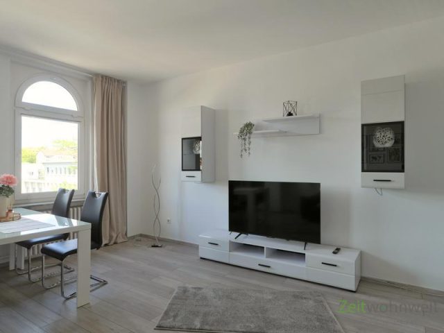 moderne Schrankwand und TV