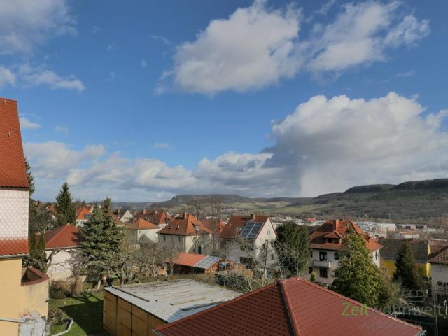 Ausblick auf die Jenaer Berge