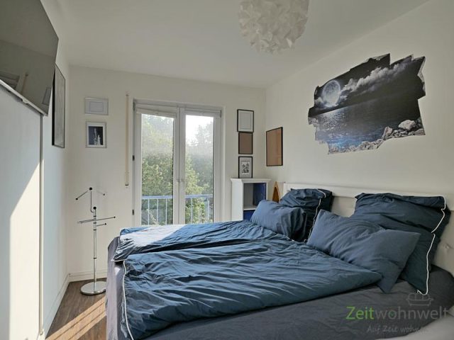 Doppelbett im Schlafzimmer