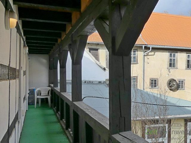 überdachte Loggia