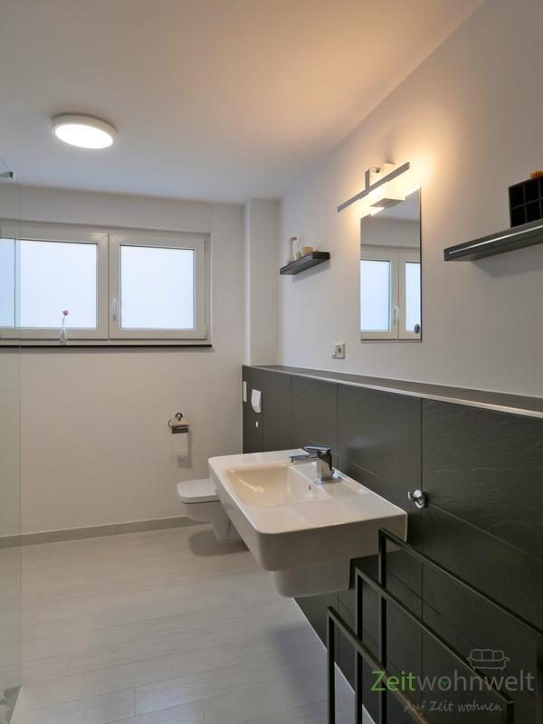Waschtisch und WC