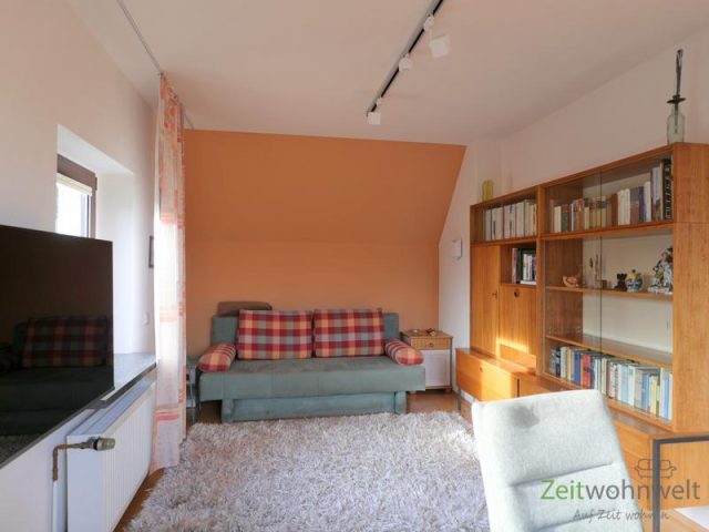 Sofa und Schrankwand