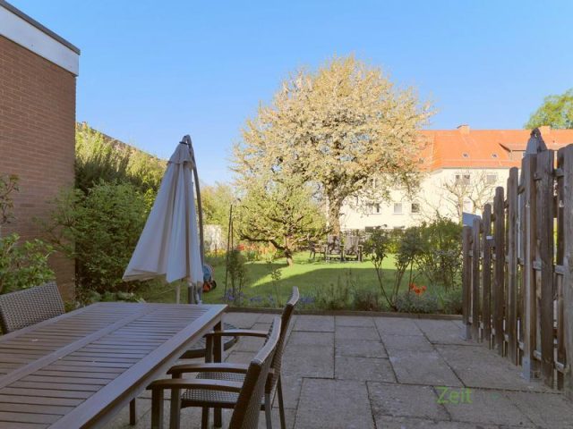 Blick auf die terrasse