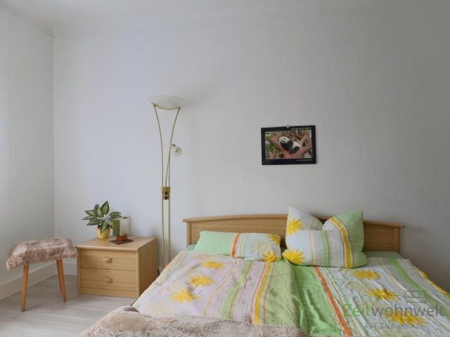 Blick ins rechte Schlafzimmer