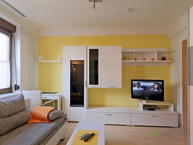 Blick ins Wohnzimmer