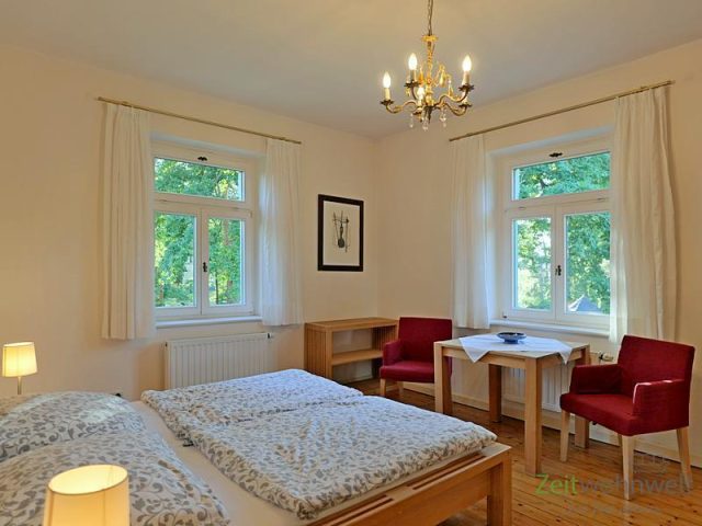 Ausblick vom Bett