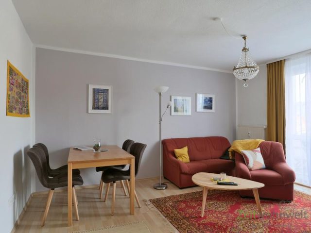 Blick ins Wohnzimmer