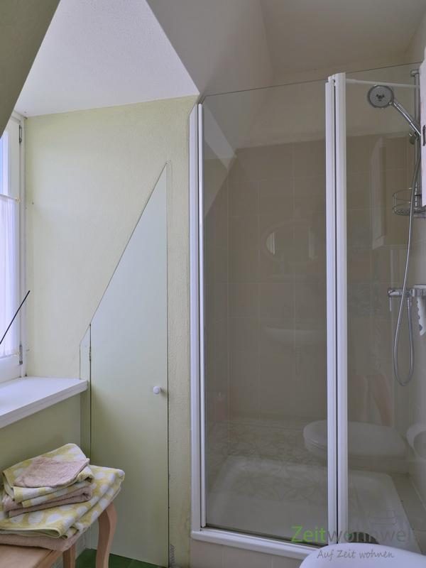 Dusche im Bad