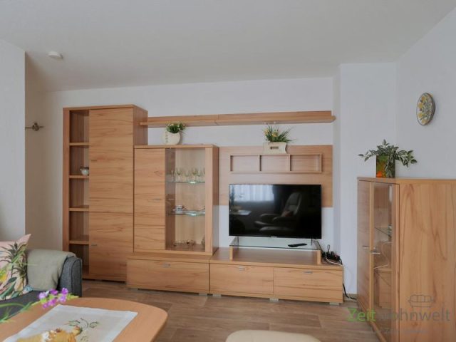 Schrankwand und TV