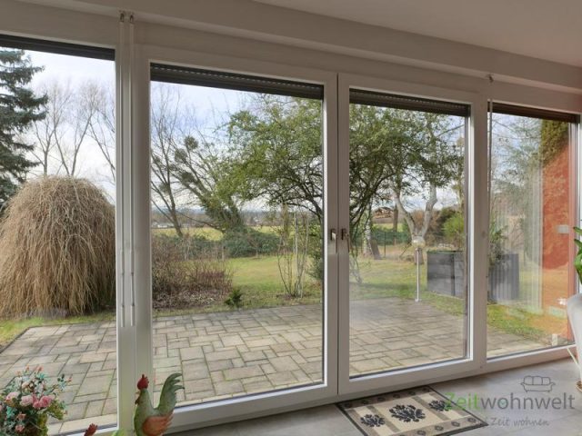 Terrassenausblick im Januar