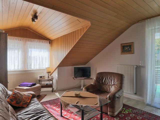 Blick ins Wohnzimmer