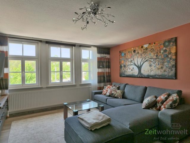 Blick ins Wohnzimmer
