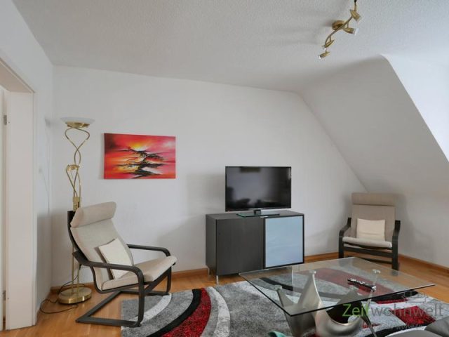 Blick ins Wohnzimmer