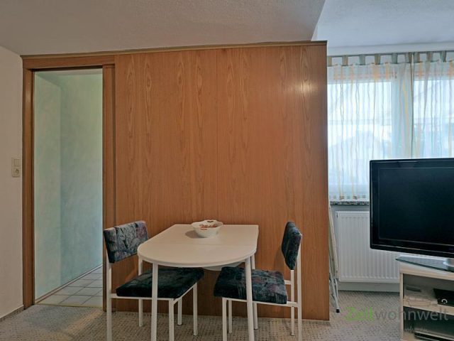 Esstisch im Wohnzimmer