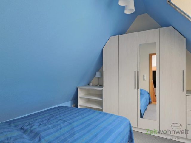 Blick ins Schlafzimmer
