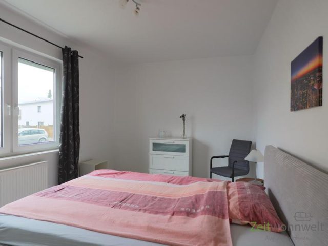 Blick ins Schlafzimmer