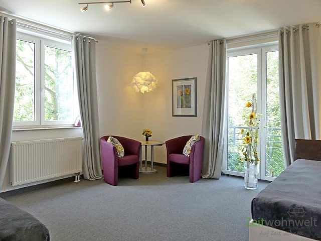 Blick in das zweite Schlafzimmer