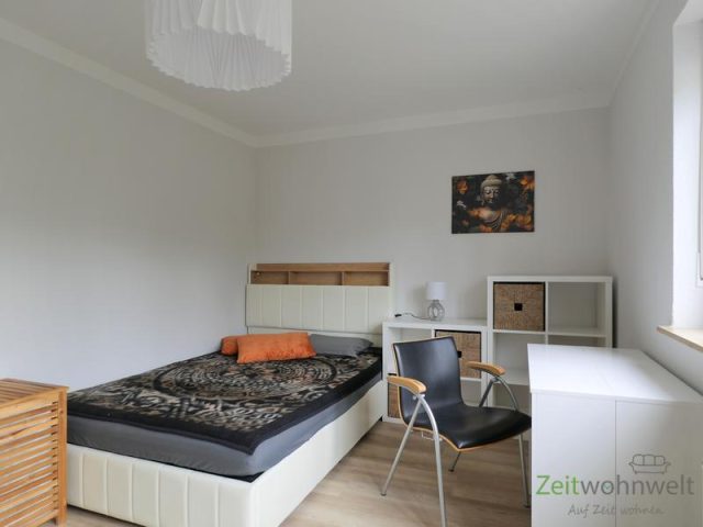Blick ins Schlafzimmer