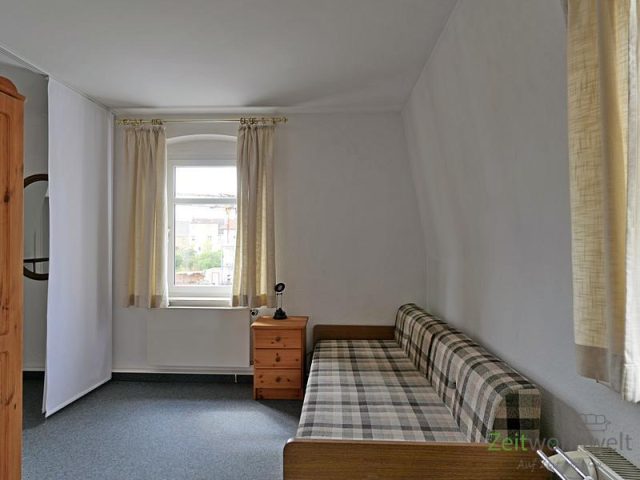 Schlafbereich mit Bett