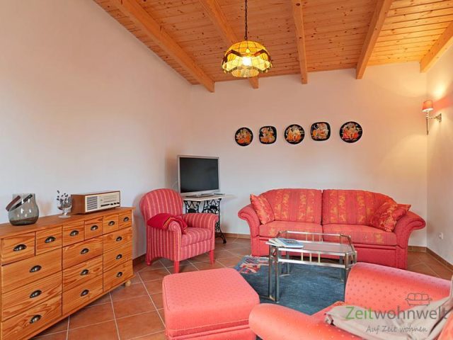 Blick ins Wohnzimmer