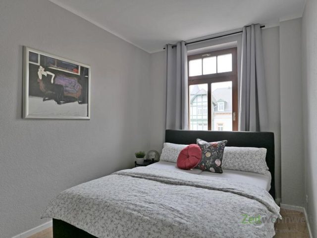 Schlafzimmer im edlen Grauton