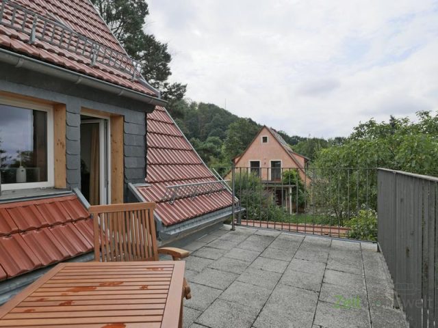 Ausgang zum Dachbalkon