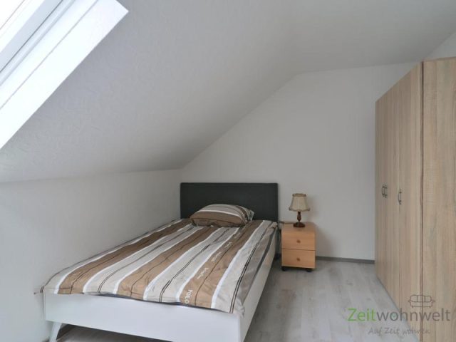 Blick ins Schlafzimmer